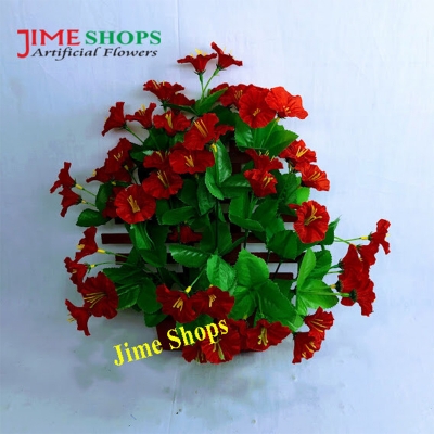 Picture of Wall Hanging Artificial Flower Tob Or Basket 11Inc Long For Wall Decoration - Home Decoration Item (HK6)