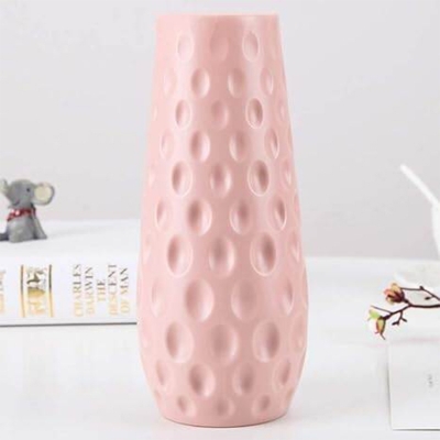 Picture of Desktop decorative vase Plastic Vases Home Decor Anti-ceramic Vases Imitation Rattan Flower Vase European Wedding Modern Decorations Unbreakable Basket vases ,Empty Flower Tob (C3)
