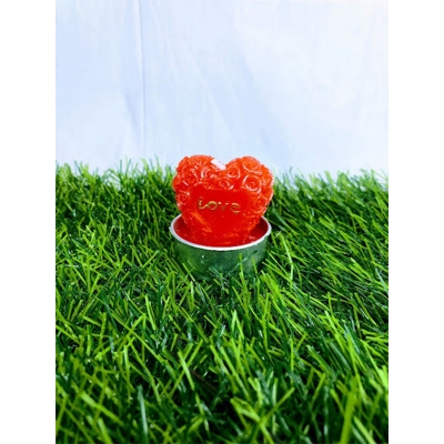 Picture of Little Heart Scented Candle, Valentines Day Gift Candle Decor in Form of Friends (H S C 1)