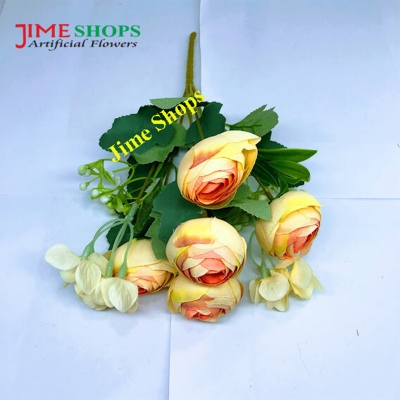 Picture of Artificial 5 laddhu flower bunches 11 inc (SLFB1)