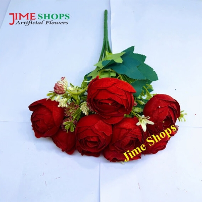 Picture of Artificial 9 Laddhu flower bunches 12 ing long (SMLB1)
