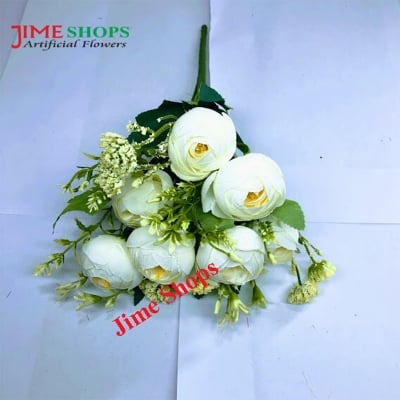 Picture of Artificial 9 Laddhu flower bunches 12 ing long (SMLB3)