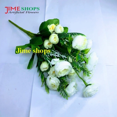 Picture of Artificial 30 laddhu flower bunches 16 inc long, fuler tora, Jime Shops (BLFB2)