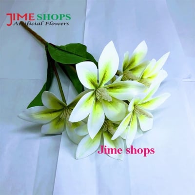 Picture of Artificial 6 flower tiger lily bunches 16 inc long for decoration (TL4)