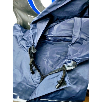 Picture of BMW Single part Heat Sealing Biker Raincoats, Jime Shops Biker Rain suits (BMW blue,Int:XXL)
