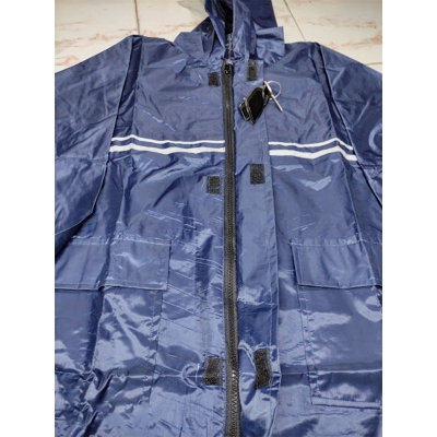 Picture of BMW Single part Heat Sealing Biker Raincoats, Jime Shops Biker Rain suits (BMW blue,Int:XXL)