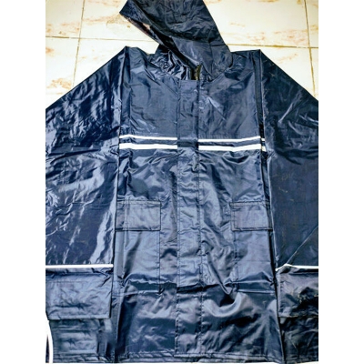 Picture of BMW Single part Heat Sealing Biker Raincoats, Jime Shops Biker Rain suits (BMW blue,Int:XXL)