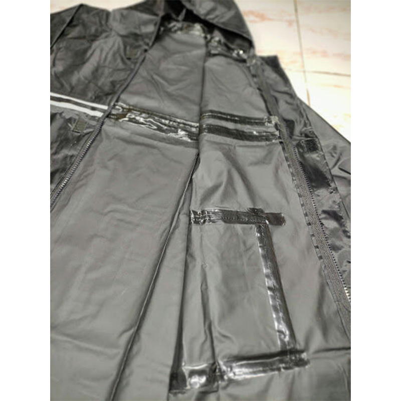 Picture of BMW Single part Heat Sealing Biker Raincoats, Jime Shops Biker Rain suits (BMW Black,Int:XXL)