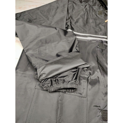 Picture of BMW Single part Heat Sealing Biker Raincoats, Jime Shops Biker Rain suits (BMW Black,Int:XXL)