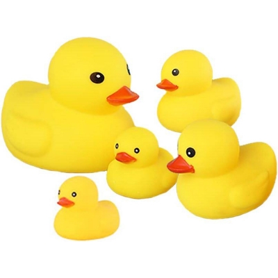 Picture of Duck Toy For Baby 5 Pis Set Soft Pvc (Duck Toy)