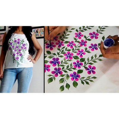 Picture of Fevricryl Acrylic Sunflower Kit - Express Artistic Flair With Vibrant Colors - Perfect For Clothing - Ink - And Paint Projects (Multicolor)