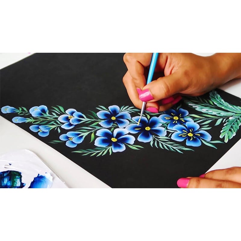 Picture of Fevricryl Acrylic Sunflower Kit - Express Artistic Flair With Vibrant Colors - Perfect For Clothing - Ink - And Paint Projects (Multicolor)
