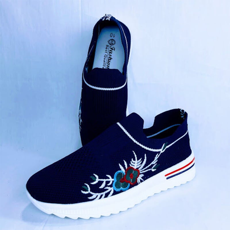 Picture of Girls Fashionable Shoes Sneakers, walking comfortable shoes (Light blue,EU:41)
