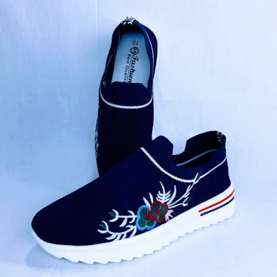 Picture of Girls Fashionable Shoes Sneakers, walking comfortable shoes (Light blue,EU:39)