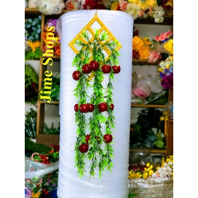 Picture of Artificial wall hanging fruits brunches with hanging chika 2ft long (HFB 2)