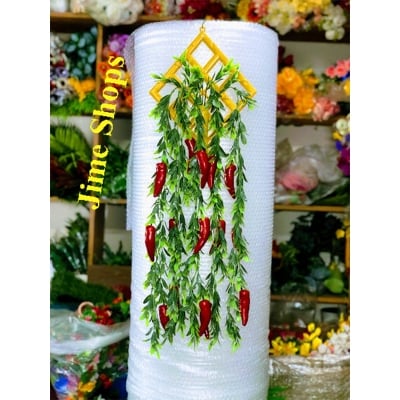 Picture of Artificial wall hanging fruits brunches with hanging chika 2ft long (HFB 3)