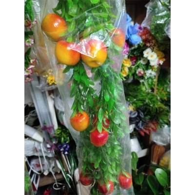 Picture of Artificial wall hanging fruits brunches with hanging chika 2ft long (HFB 4)