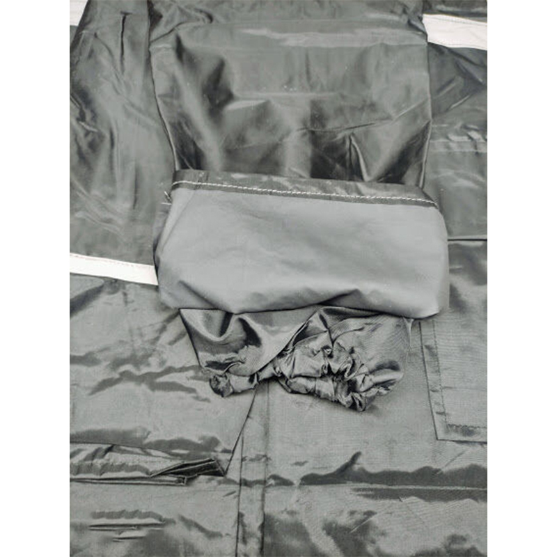 Picture of BOOS Rain Coats for Men Waterproof Jacket and Pant with Bag, Biker Raincoat (BOOS Black,Int:XXL)