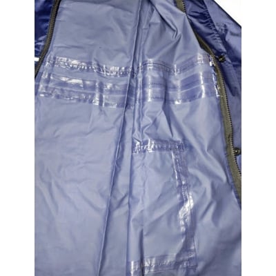 Picture of BOOS Rain Coats for Men Waterproof Jacket and Pant with Bag, Biker Raincoat (BOOS Blue,Int:XXL)