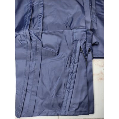 Picture of BOOS Rain Coats for Men Waterproof Jacket and Pant with Bag, Biker Raincoat (BOOS Blue,Int:XXL)