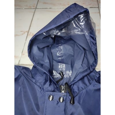Picture of BOOS Rain Coats for Men Waterproof Jacket and Pant with Bag, Biker Raincoat (BOOS Blue,Int:XXL)