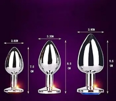 Picture of  Premium Metal Intimate Plug – 3 Size 