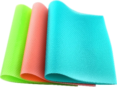 Picture of Washable Waterproof Refrigerator & Drawer Mats 2 Pcs Combo ( Multicolour)