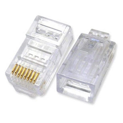 Picture of AMP RJ-45 Connector-10pc