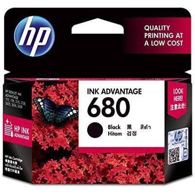 Picture of HP 680 BLACK CARTRIDGE-Black