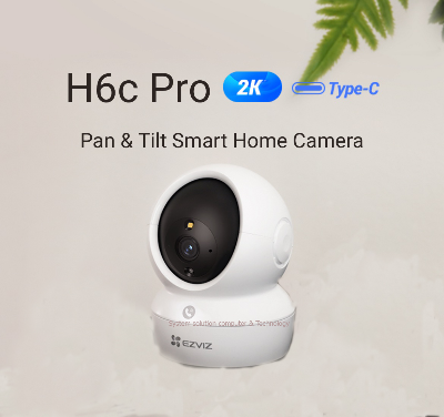 Picture of EZVIZ Indoor Hi Security 2K Smart color night,360,two way privacy protection 3mp 2K WIFI Smart Camera - 512GB
