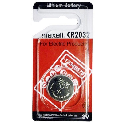 Picture of CR2032 3V Lithium Coin Battery for Smart Home Devices - New High-Quality Replacement-Silver