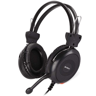 Picture of A4Tech HS-30 Comfort Fit(1-Year) Stereo Headphone - Gaming Headphone-Black