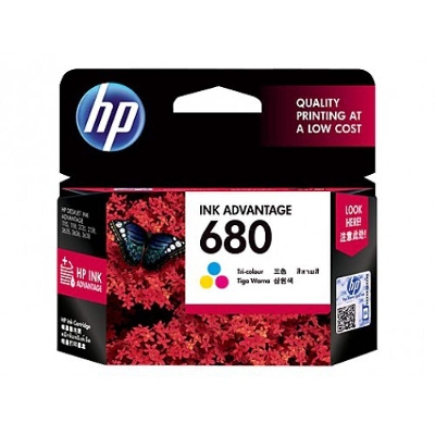 Picture of HP 680 for HP 2135 Printer Tri color Cartridge