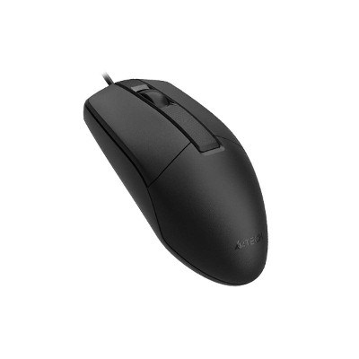 Picture of A4 TECH OP-330( One year official warranty)1200DPI USB Optical MOUSE-Black
