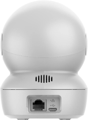 Picture of HIKVISION Ezviz H6C 80P Resolution 8x Zoom 360 Degree Visual Coverage with Smart IR Wifi 2.4G 1080p 2MP Auto Motion Tracking IP Security Camera -White(256GB)