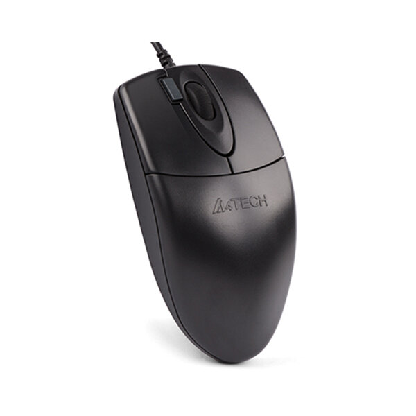 Picture of A4tech - 2x Click Button - 1200 DPI - 1Y Warranty official For PC/Laptop - Black OP-620D Wired Optical Mouse