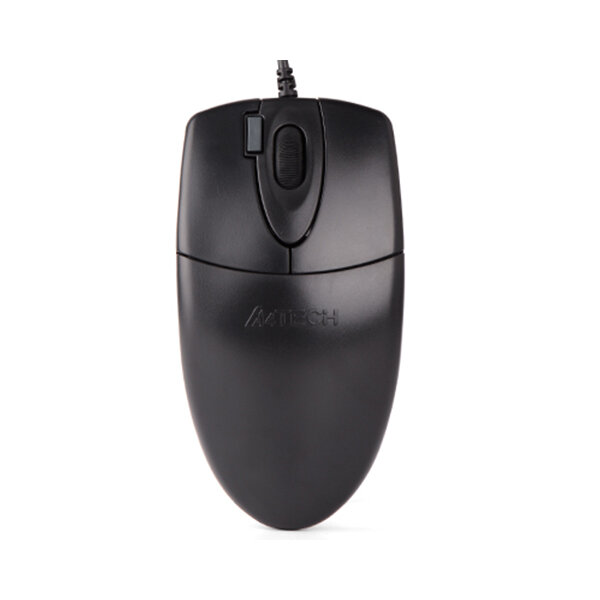 Picture of A4tech - 2x Click Button - 1200 DPI - 1Y Warranty official For PC/Laptop - Black OP-620D Wired Optical Mouse