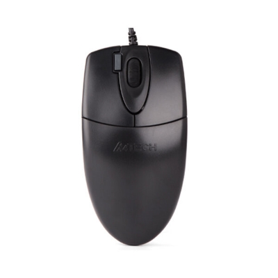 Picture of A4tech - 2x Click Button - 1200 DPI - 1Y Warranty official For PC/Laptop - Black OP-620D Wired Optical Mouse