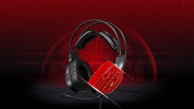 Picture of A4 TECH BLOODY G575 RGB Detachable Mic. VIRTUAL 7.1 HiFi SURROUND SOUND USB BLACK GAMING HEADSET-Black
