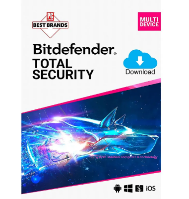 Picture of Bitdefender Total Security 2026/2027- Multi device 1PC 1 Year Security Software