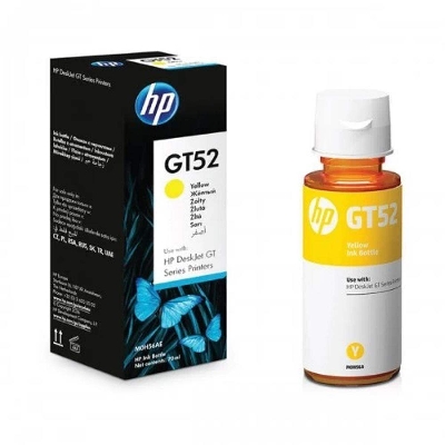 Picture of HP GT52 Yellow Ink Bottle-Yellow