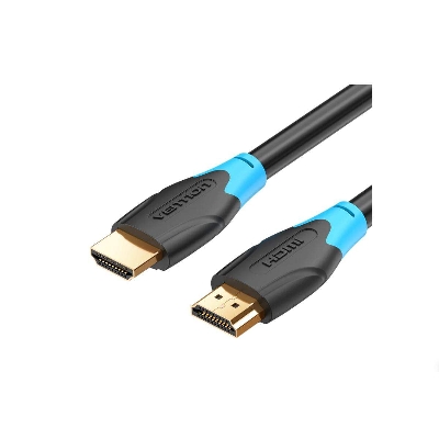 Picture of Vention Flat 15M 1-Year warranty (Black 4k, Ultral High Speed Male to Male HDMI) HDMI Cable-Black