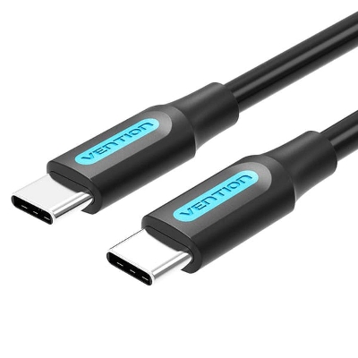 Picture of Vention USB Male to Type-C Male Black 2 Meter Black USB Data Cable-Black