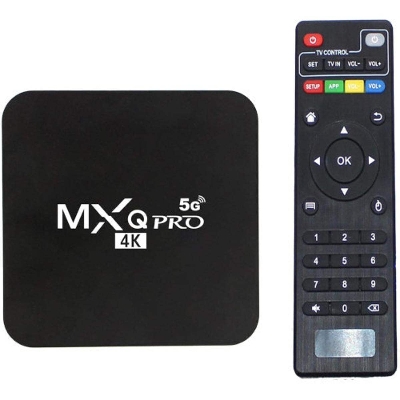 Picture of MXQ Pro 5G 4K 8GB / 128GB Android TV-Black