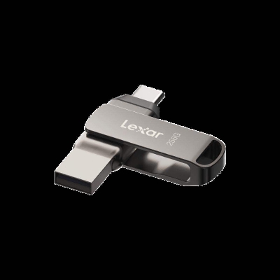 Picture of Lexar Jump Drive Dual Drive D400 3.2 64GB USB+Type C OTG Flash Drive-Silver