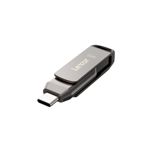 Picture of Lexar Jump Drive Dual Drive D400 3.2 64GB USB+Type C OTG Flash Drive-Silver