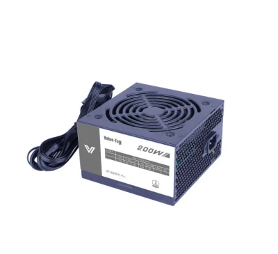 Picture of Value-Top VT-S200A Plus (Industry Packing) Real 200W Black ATX Power Supply with Flat Cable-Black