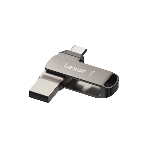 Picture of Lexar Jump Drive Dual Drive D400 3.2 128GB USB + Type C OTG Flash Drive