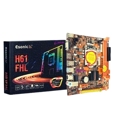 Picture of Esonic H61-FHL DDR3 (Intel Core ( i3,i5,i7) 2nd & 3rd Gen) Desktop Computer Motherboard