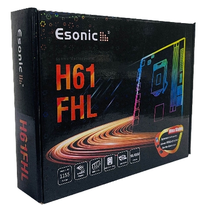 Picture of Esonic H61-FHL DDR3 (Intel Core ( i3,i5,i7) 2nd & 3rd Gen) Desktop Computer Motherboard